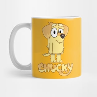Chucky is a golden Mug